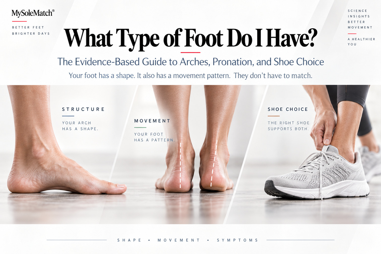 What Type of Foot Do I Have? The Evidence-Based Guide to Arches, Pronation, and Shoe Choice