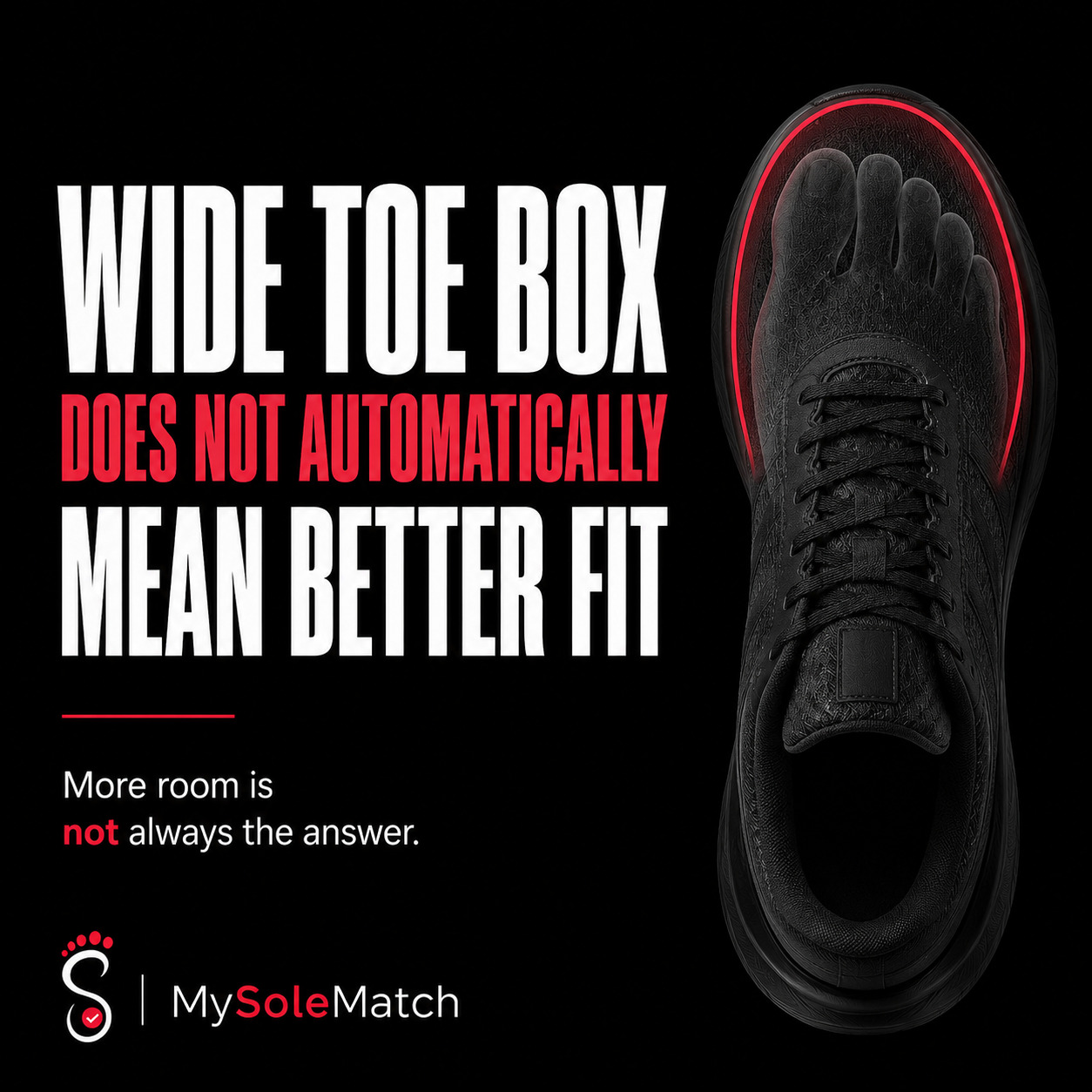 The part generic shoe advice tends to skip.