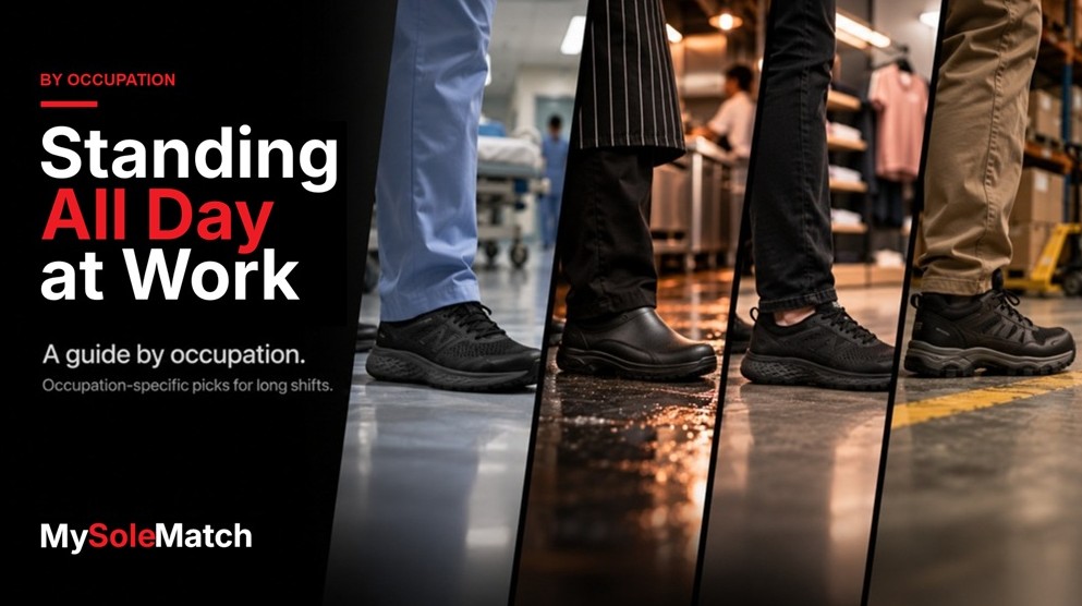 Best Shoes for Standing All Day at Work | MySoleMatch