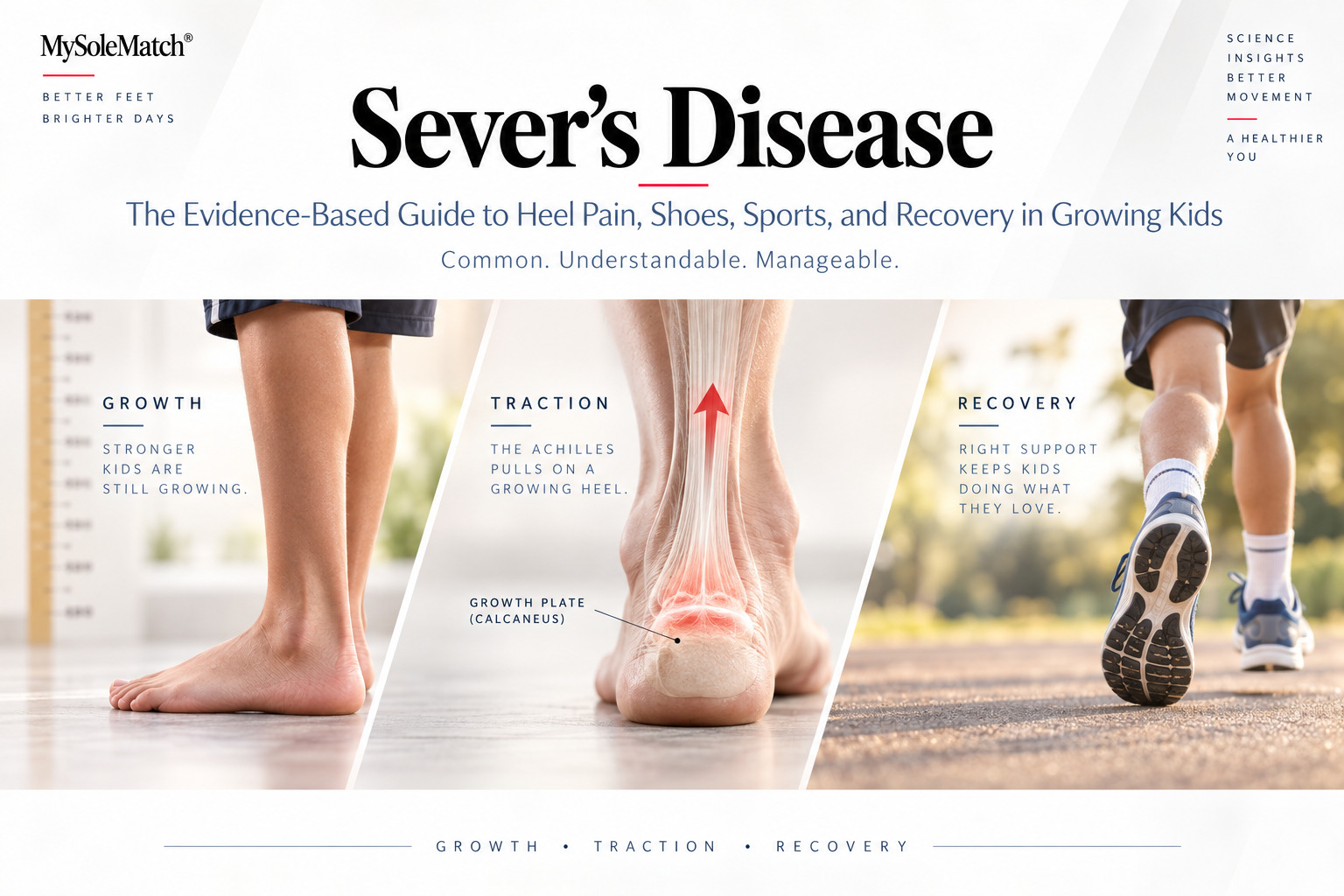 Sever's Disease: The Evidence-Based Guide to Heel Pain, Shoes, Sports, and Recovery in Growing Kids